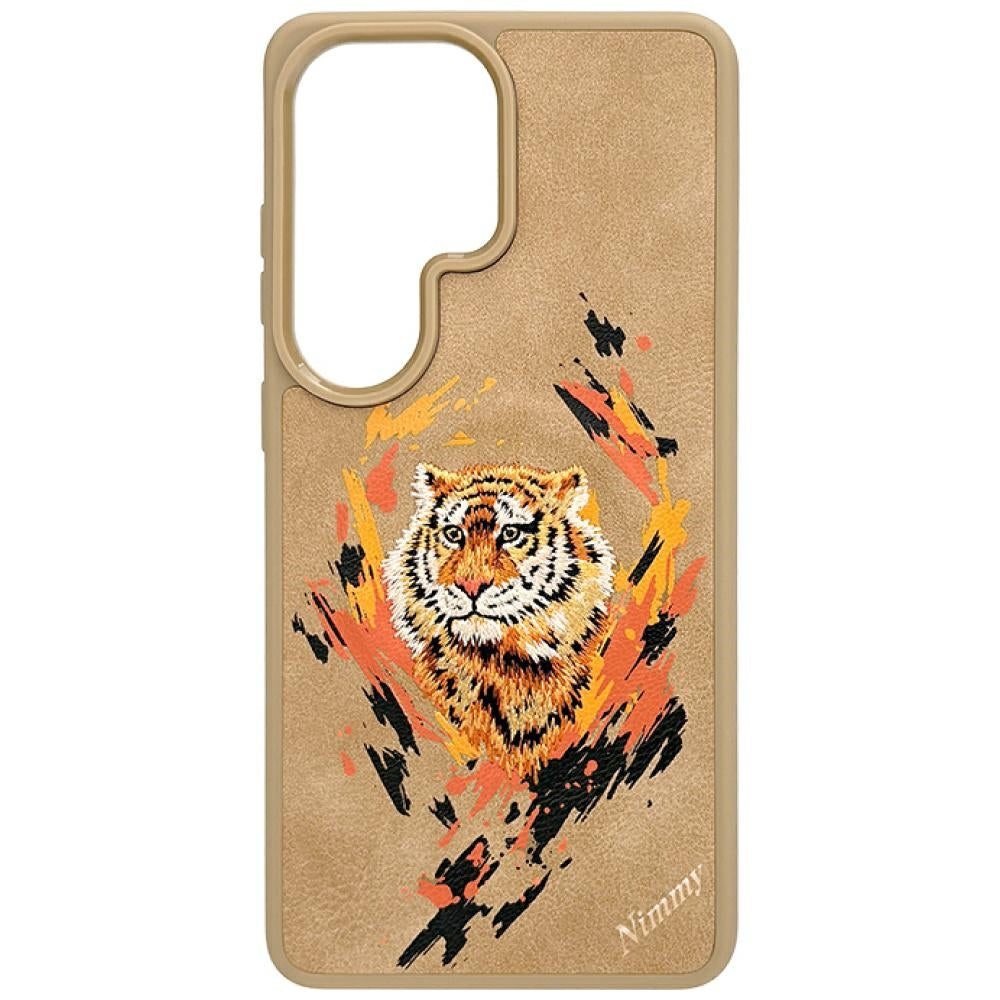 Nimmy Tiger MagSafe case for Samsung Galaxy S26 Ultra light brown