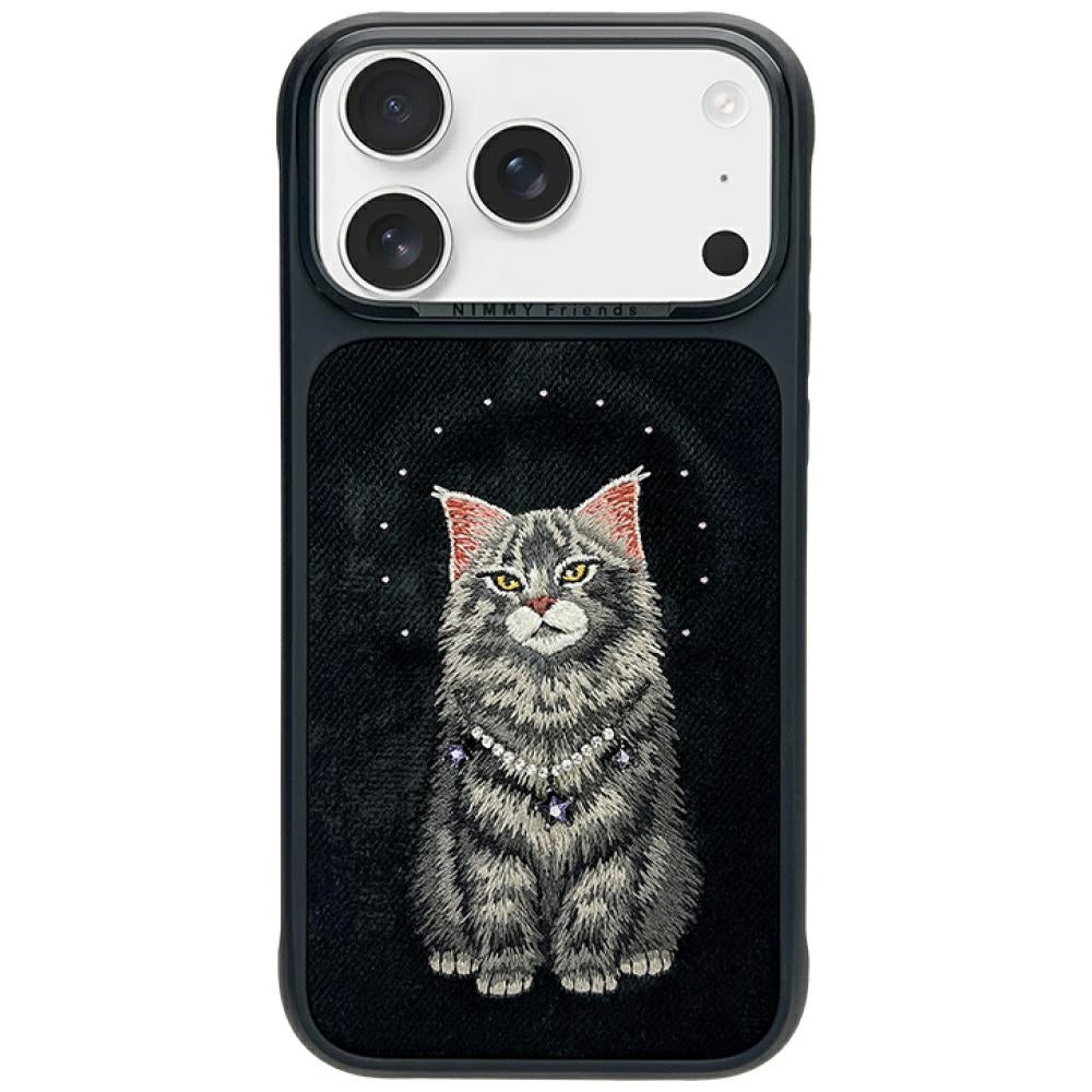 Nimmy Lucky Fashion Cat MagSafe for iPhone 17 Pro Max Black