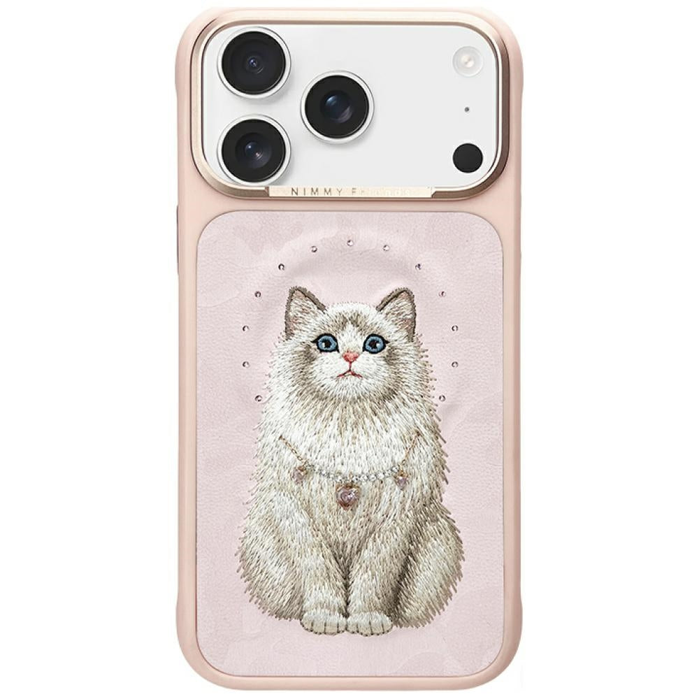 Nimmy Lucky Fashion Cat MagSafe for iPhone 17 Pro Pink