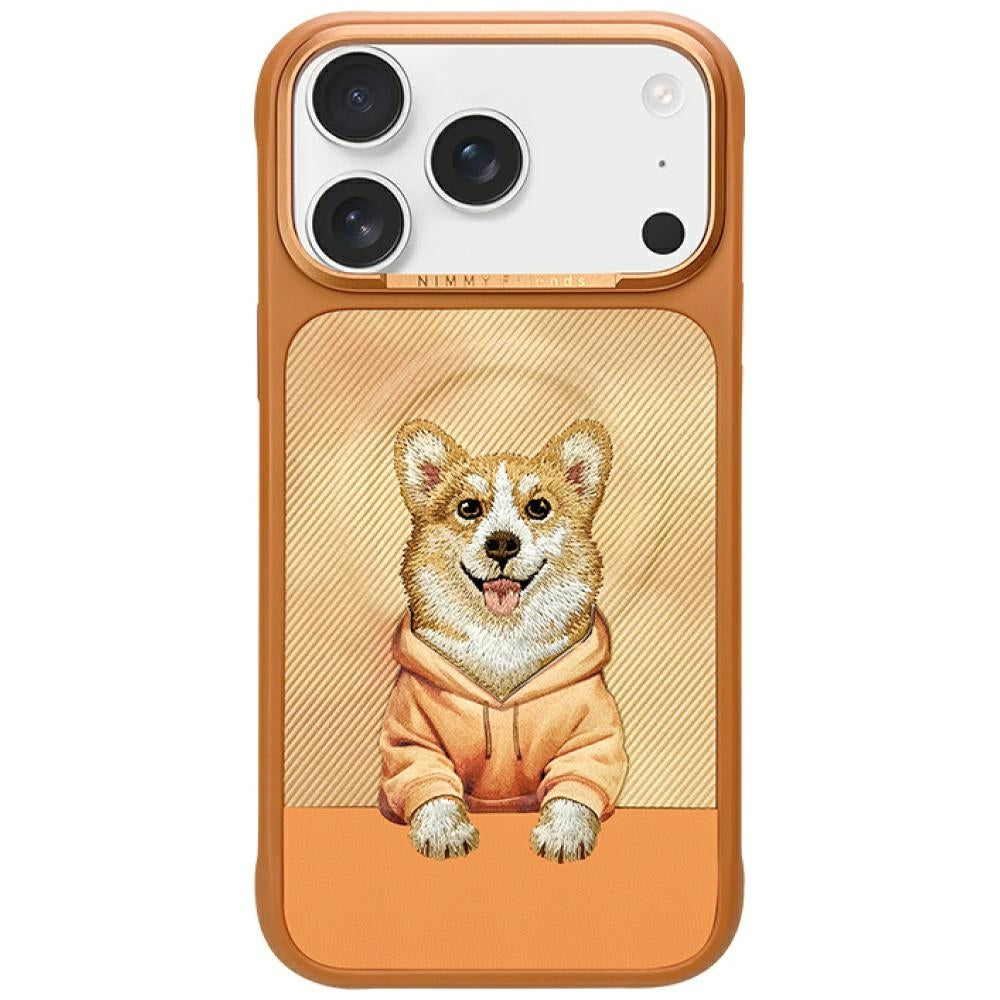 Nimmy Gentle Pets Series Dog MagSafe for iPhone 17 Pro orange
