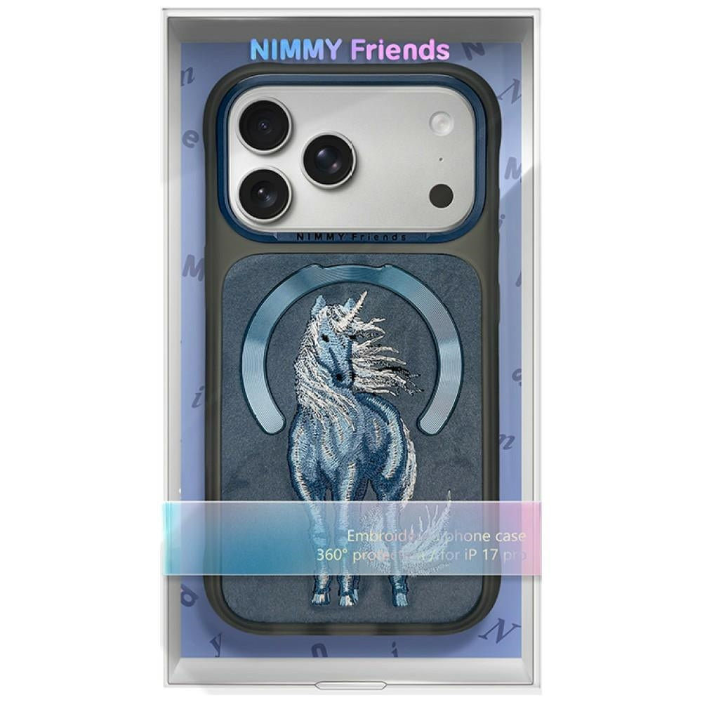 Nimmy Magnetic Fantasy Animal MagSafe for iPhone 18 Pro Max / iPhone 17 Pro Max blue