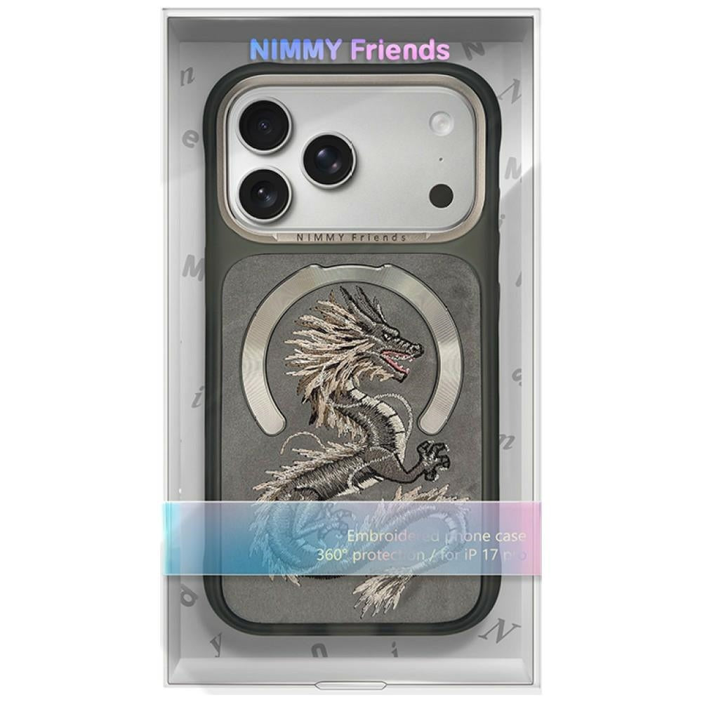 Nimmy Magnetic Fantasy Animal MagSafe for iPhone 18 Pro Max / iPhone 17 Pro Max Gray
