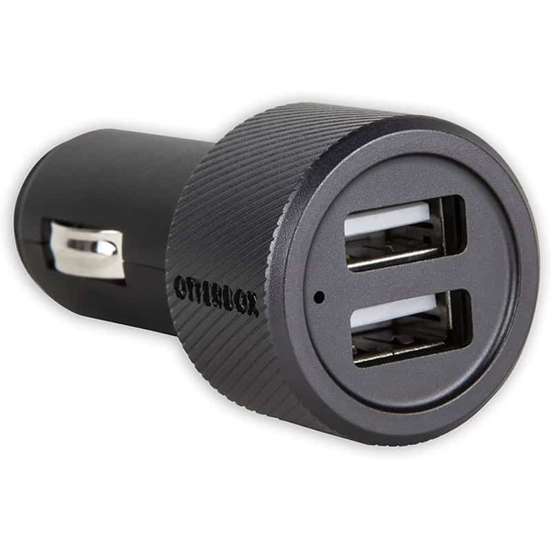 OtterBox dual USB car charger, 2.4 A high speed charge