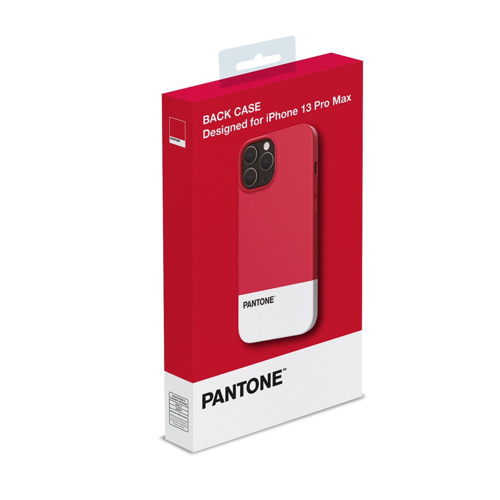 PANTONE Cover for Apple iPhone 13 Pro Max Red