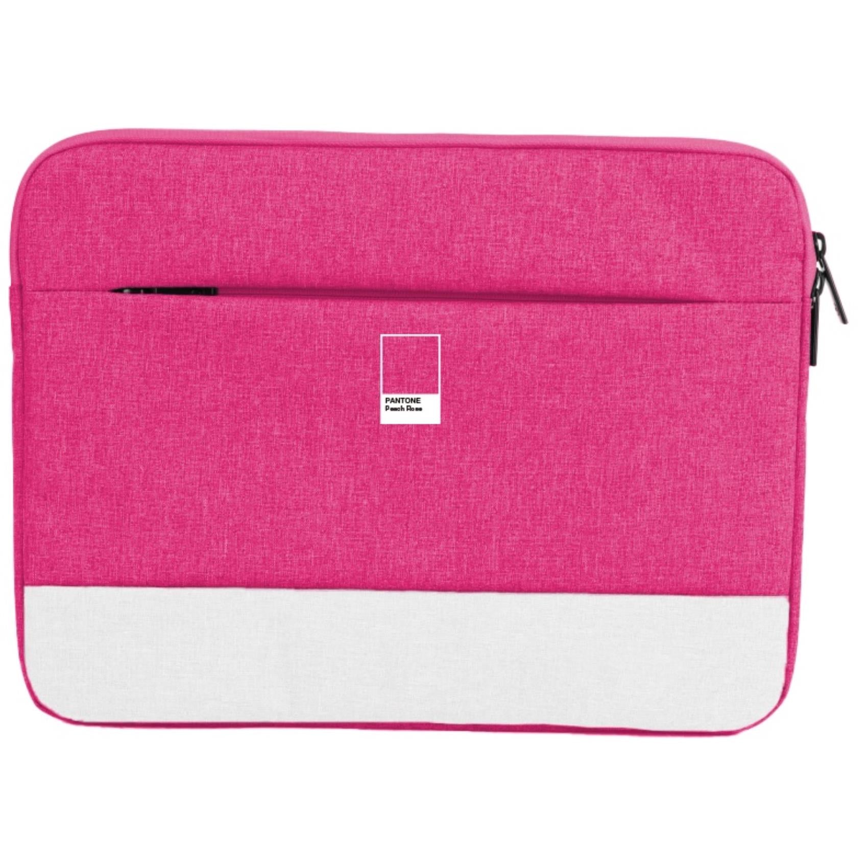 Celly PANTONE - Bundle PC Sleeve up to 15.6'' + Mouse Pink