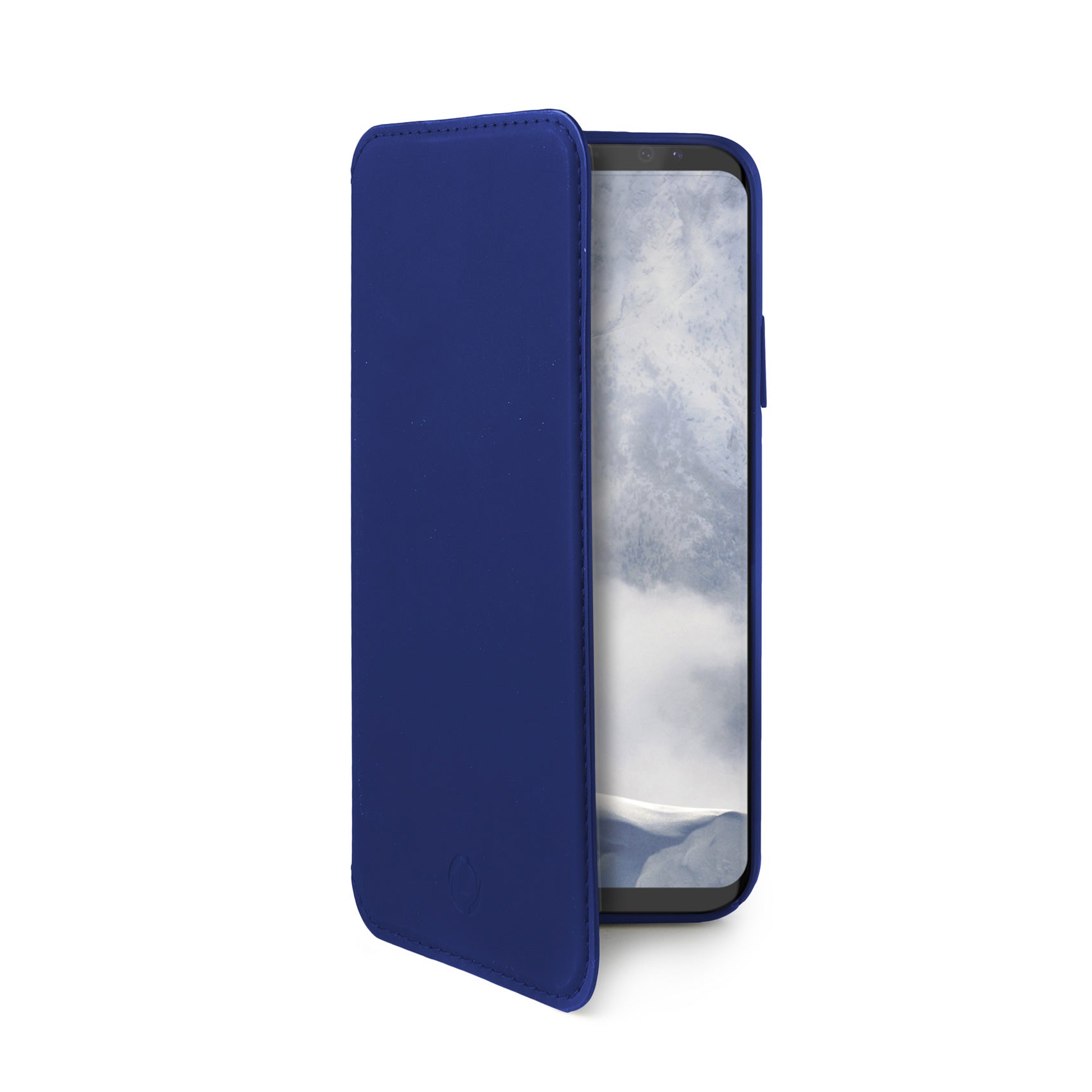 Celly Smart Care Prestige BookCase Galaxy S9+ Blue