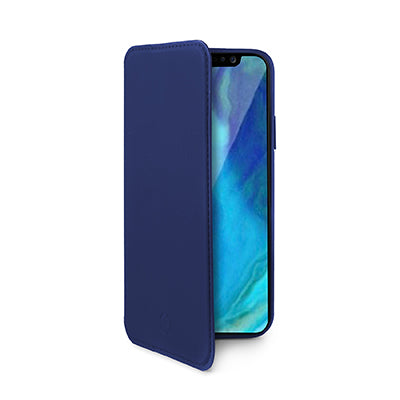 Celly PRESTIGE IPHONE XS Max Blue Bookcase