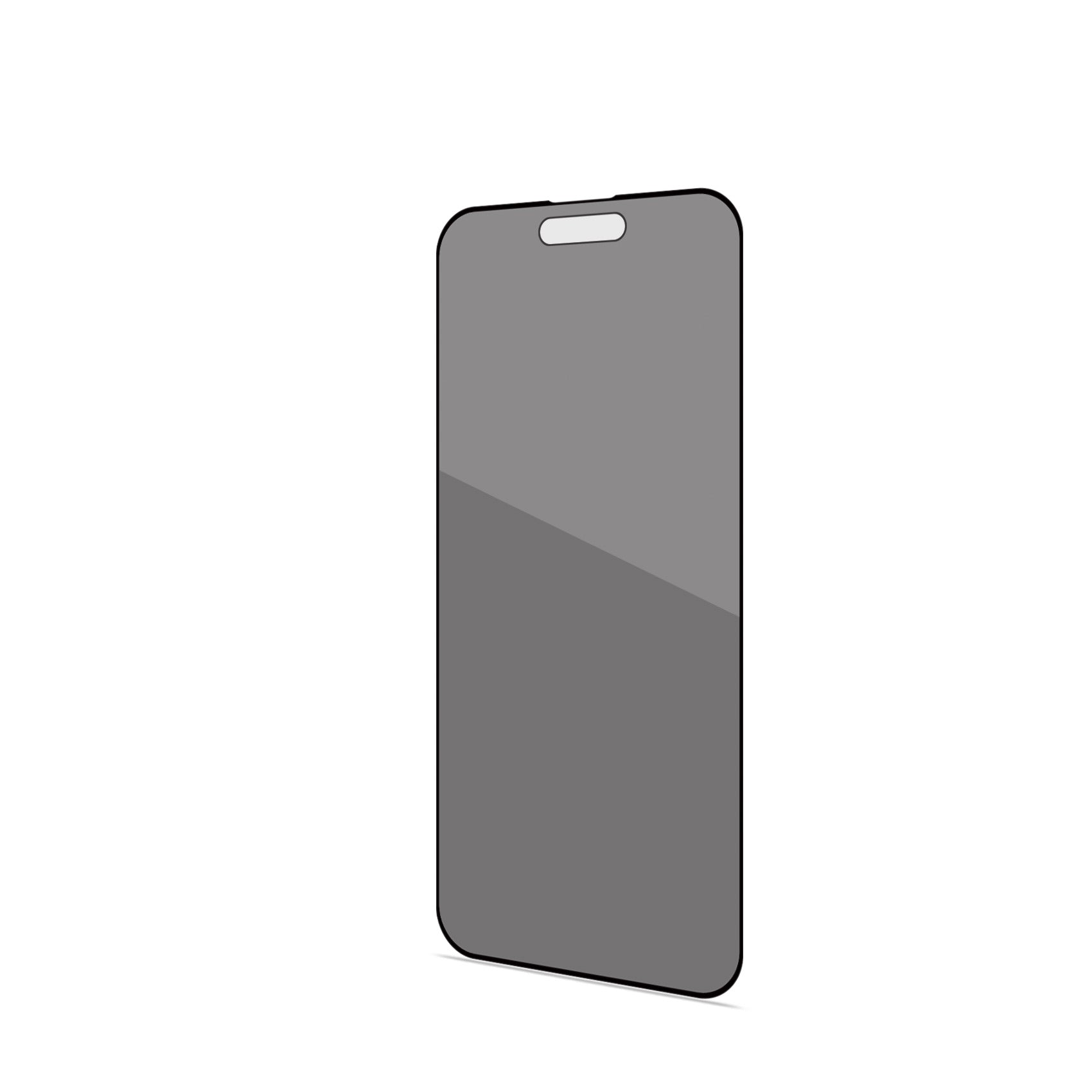 Celly Privacy FULL Glass iPhone 15 Black