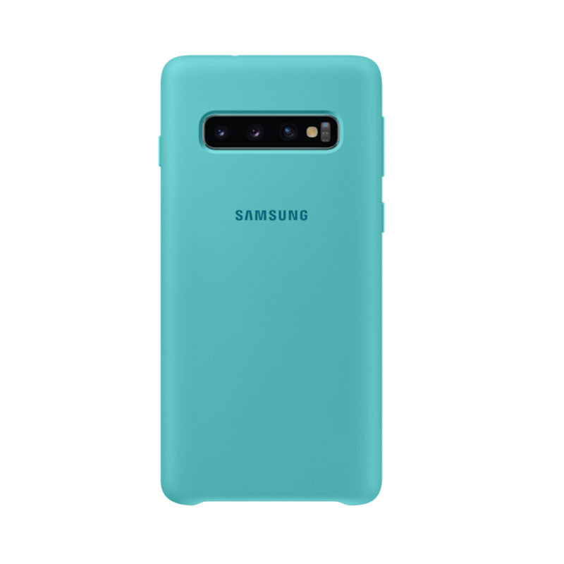 Samsung Galaxy S10 Silicone Cover Green