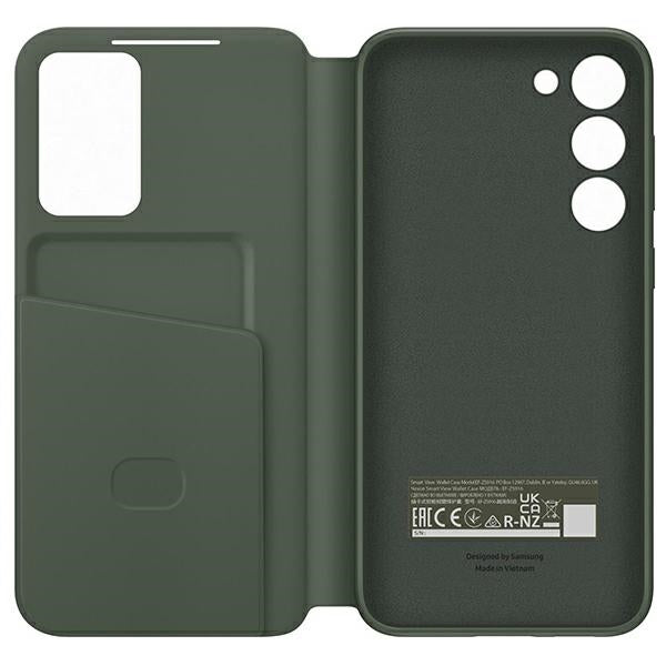 Case for Samsung EF-ZS916CG Galaxy S23+ S916 green Smart View Wallet Case