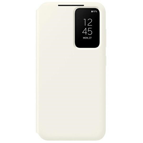 Case for Samsung EF-ZS911CU Galaxy S23 S911 kremowy/cream Smart View Wallet Case