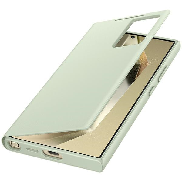 Samsung EF-ZS928CGEGWW S24 Ultra S928 Light Green Smart View Wallet Case