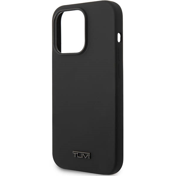 Case for Tumi TUHCP14LSK iPhone 14 Pro 6,1"black hardcase Liquid Silicone