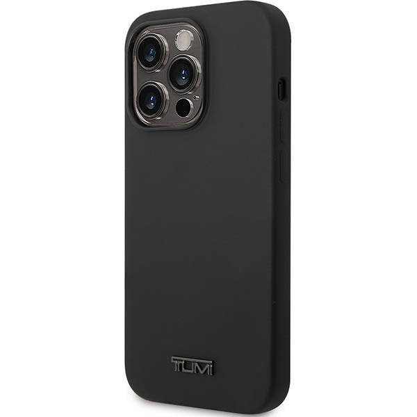 Case for Tumi TUHCP14XSK iPhone 14 Pro Max 6,7"black hardcase Liquid Silicone