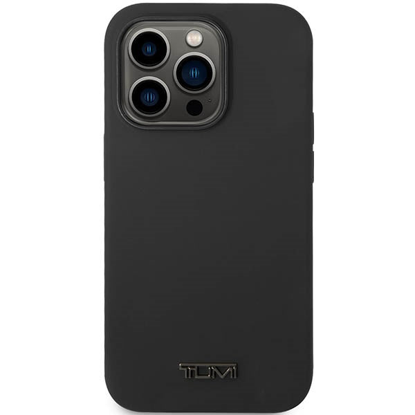 Case for Tumi TUHCP14XSK iPhone 14 Pro Max 6,7"black hardcase Liquid Silicone