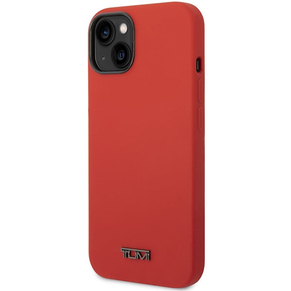 Case for Tumi TUHCP14SSR iPhone 14 6,1" red hardcase Liquid Silicone