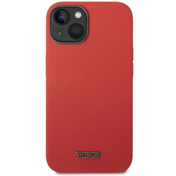 Case for Tumi TTUHCP14Glass for MyScreenR iPhone 14 Plus 6,7" red hardcase Liquid Silicone