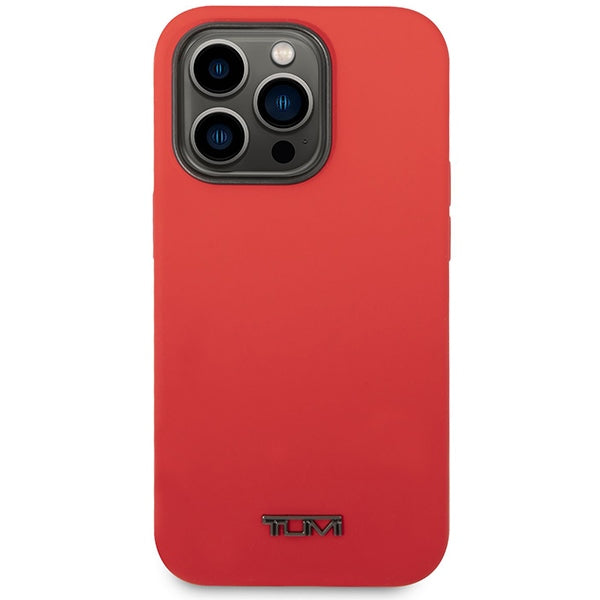 Case for Tumi TUHCP14XSR iPhone 14 Pro Max 6,7" red hardcase Liquid Silicone