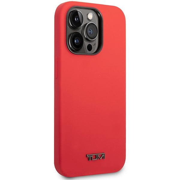 Case for Tumi TUHCP14XSR iPhone 14 Pro Max 6,7" red hardcase Liquid Silicone