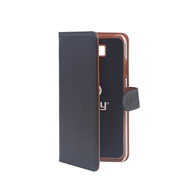 Celly WALLY GALAXY J4+ 2018 Black Bookcase