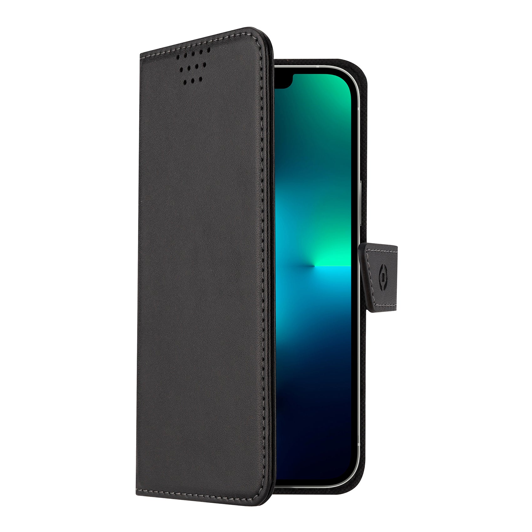 WALLYMAG IPHONE 14 / 15 / 13 Black Bookcase