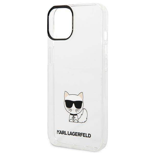 Karl Lagerfeld KLHCP14MCTTR iPhone 14 Plus hardcase przeźroczysty/transparent Choupette Body