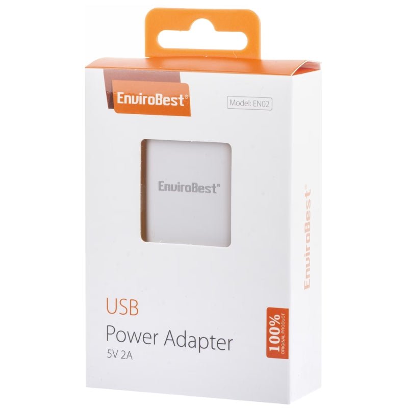 EnviroBest USB power adapter 2A