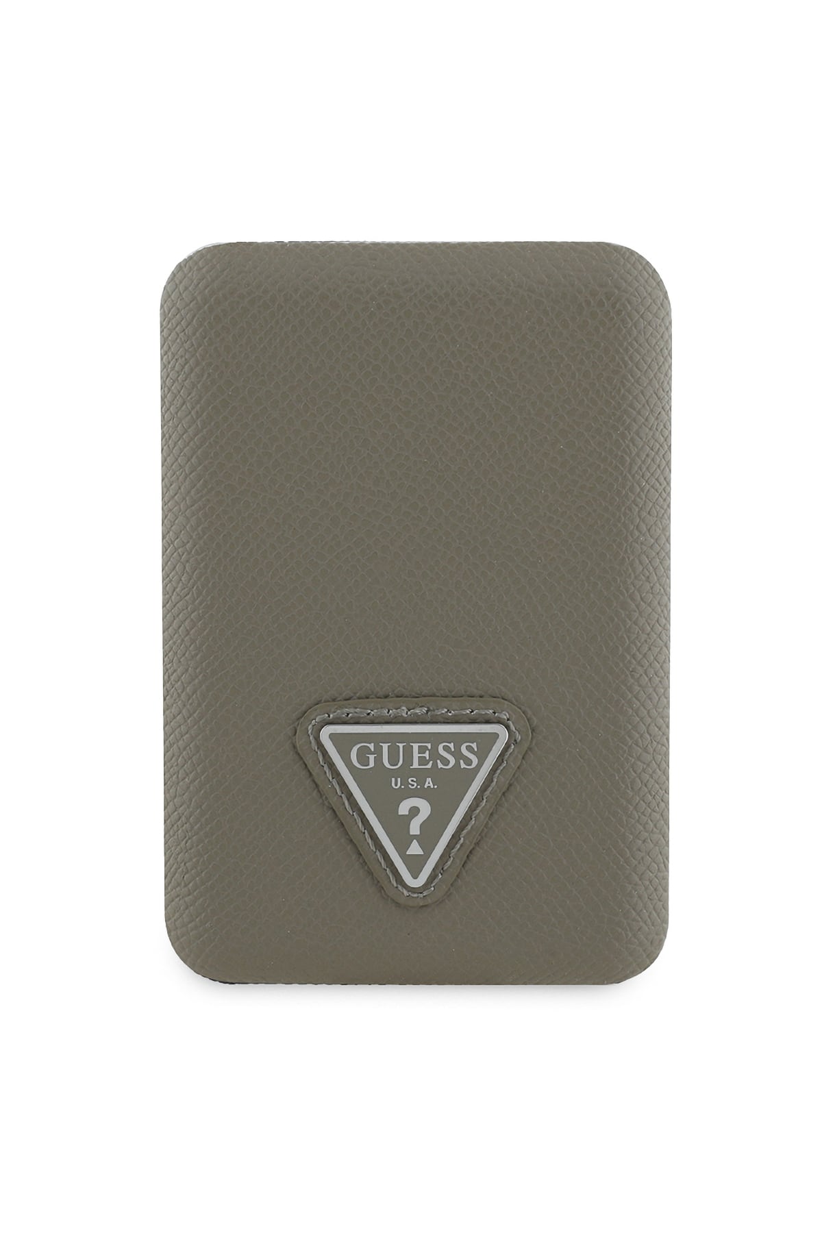Guess PU Grained Triangle Logo MagSafe Powerbanka 5000mAh Brown