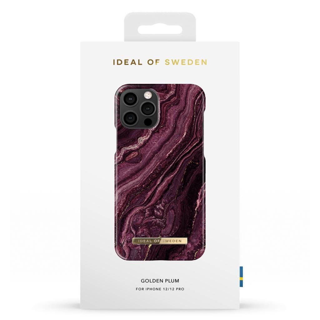 IDEAL OF SWEDEN Fashion Case iPhone 12 PRO MAX Golden Plum