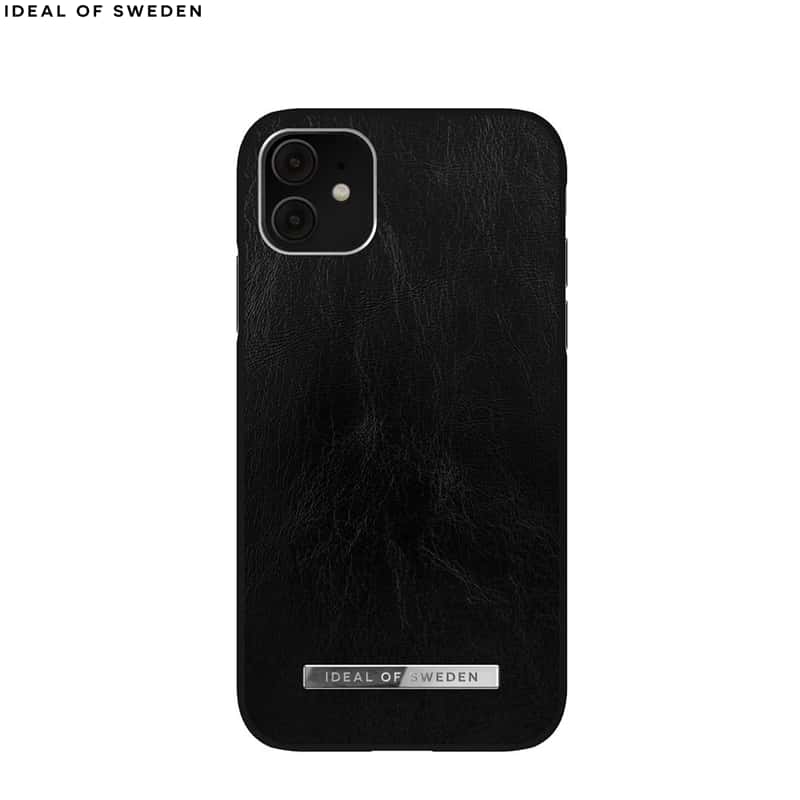 IDEAL OF SWEDEN Atelier Case iPhone 11/XR Glossy Black Silver