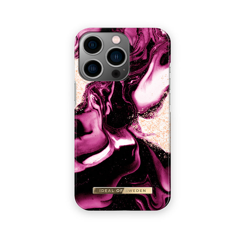 IDEAL OF SWEDEN Fashion Case iPhone 13 Pro Golden Ruby