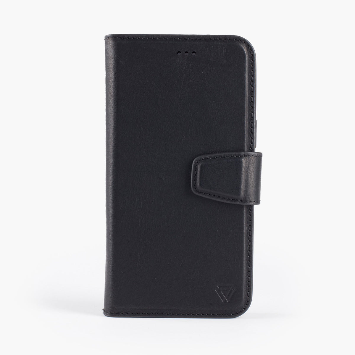 Wachikopa leather Magic Book Case 2 in 1 for iPhone SE (2022 / 2020)/8/7 Black