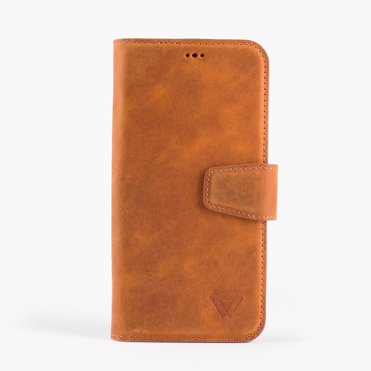 Wachikopa Leather Magic Book Case 2 in 1 for iPhone 16E Brown
