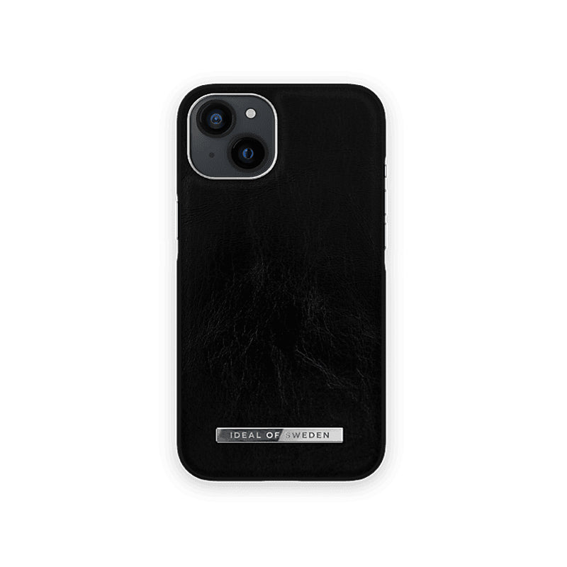 IDEAL OF SWEDEN Atelier Case iPhone 13 / 14 / 15 Glossy Black Slilver