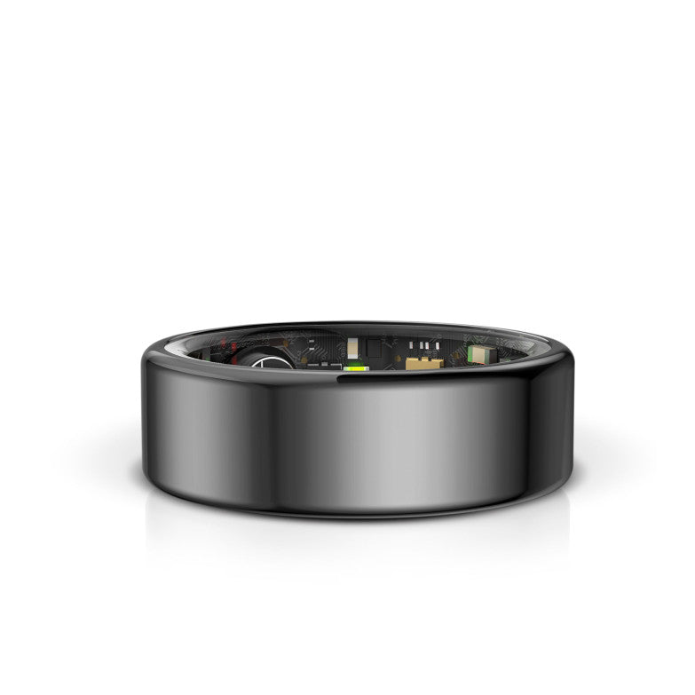 KSIX Saturn smart ring, size L , Aut. 3 days, Activity & Health, Sleep Monitor, 5ATM, Black