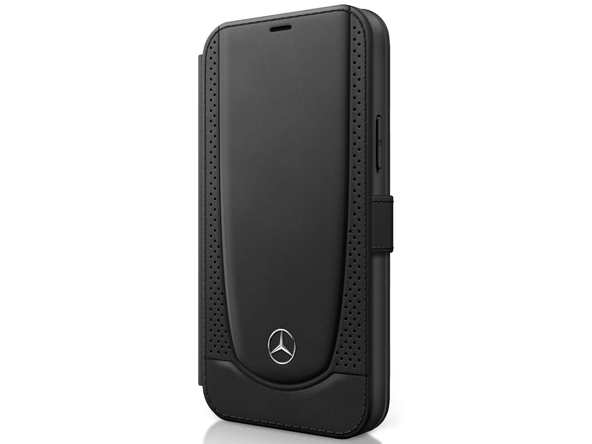 Mercedes-Benz Urban Leather Folio Black - iPhone 12 Mini Case