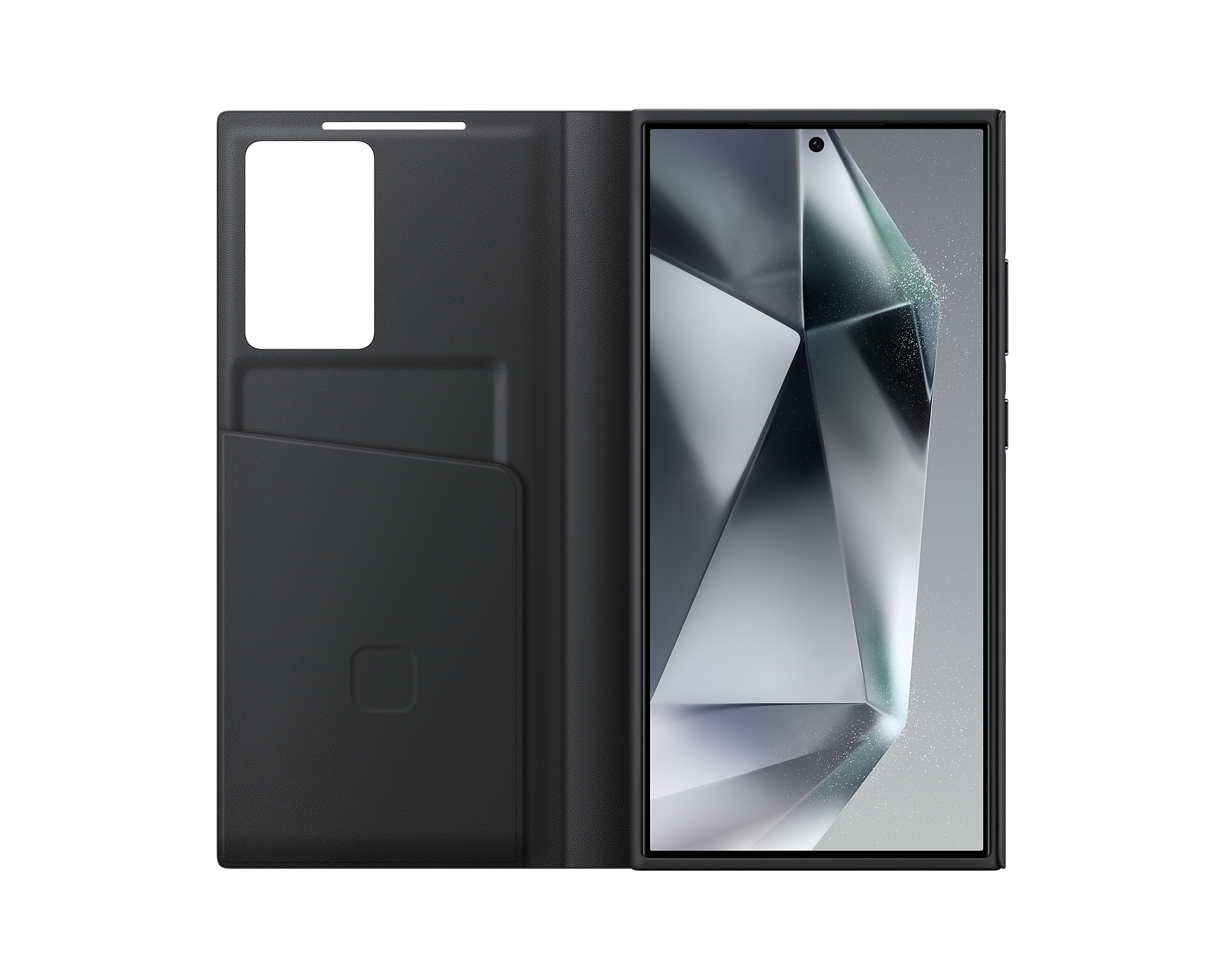 Samsung EF-ZS928CBEGWW S24 Ultra S928 Black Smart View Wallet Case