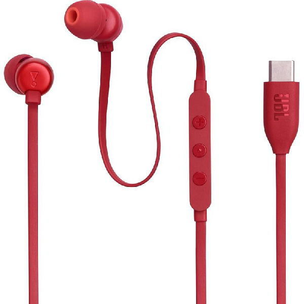 JBL TUNE 310C USB-C in-ear Earphones Red