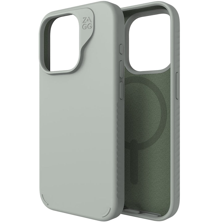 ZAGG Graphene Manhattan Snap Case for iPhone 15 Pro Max Kaki