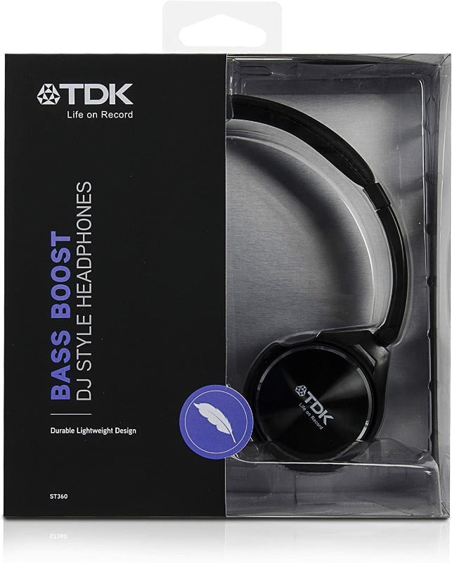 TDK ST360 BASS BOOST DJ style headphone