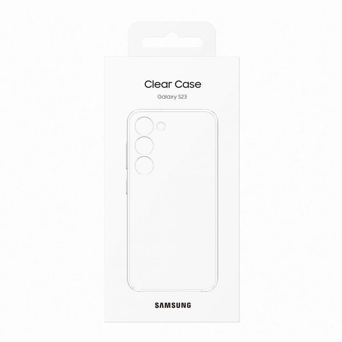 Case for Samsung EF-QS911 Galaxy S23 transparent Frame Cover