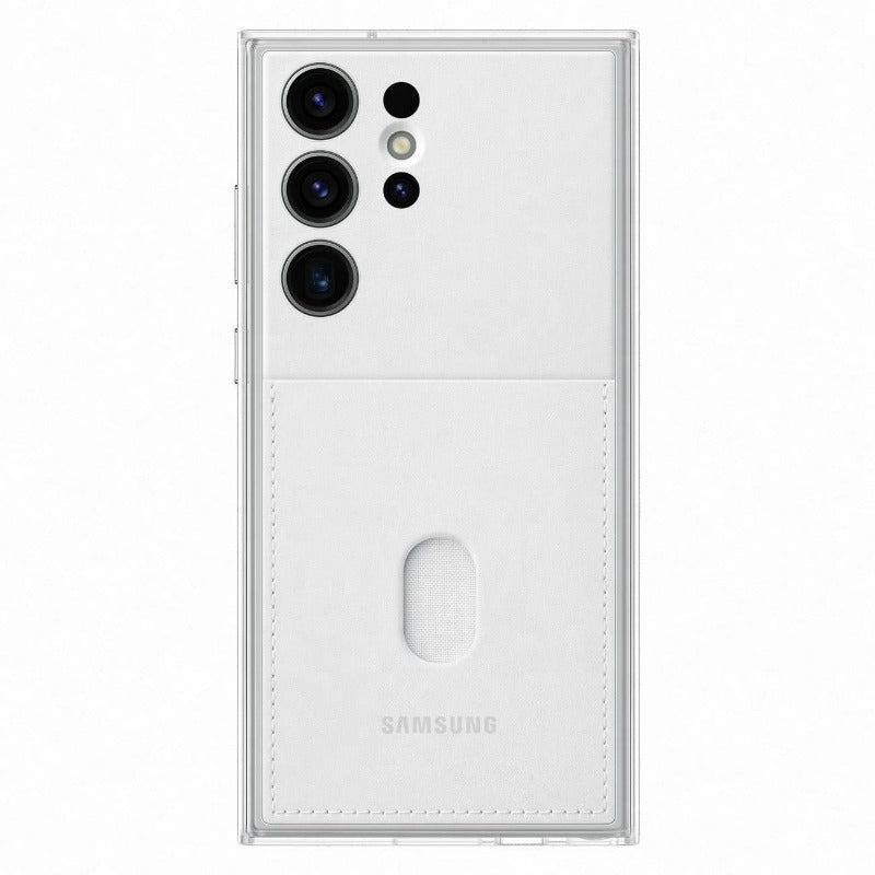 Samsung Frame Cover for Samsung Galaxy S23 Ultra Case with interchangeable backs white