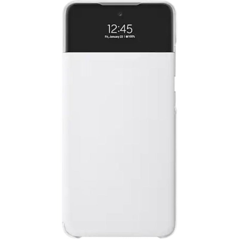 Samsung S View Wallet Cover Case for Galaxy A52/ A52 5G - White