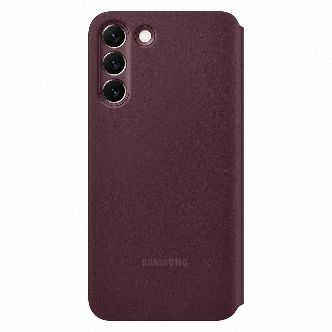 Samsung Smart Clear View Cover Galaxy S22 Plus Burgundy