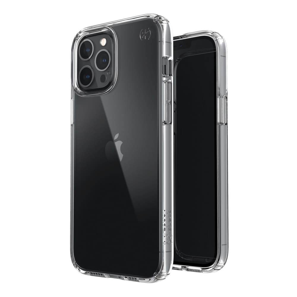 Celly Speck Presidio Perfect Clear iPhone 12 Pro Max Case MagSafe Transparant