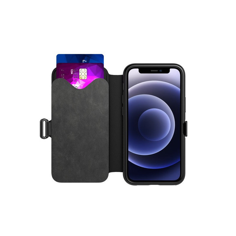 Tech21 Evo Wallet iPhone 12 Pro Case Black