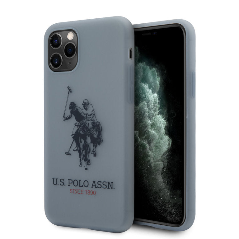 US Polo Assn USHCN58SLTRHRB Blue Back cover case for iPhone 11 Pro