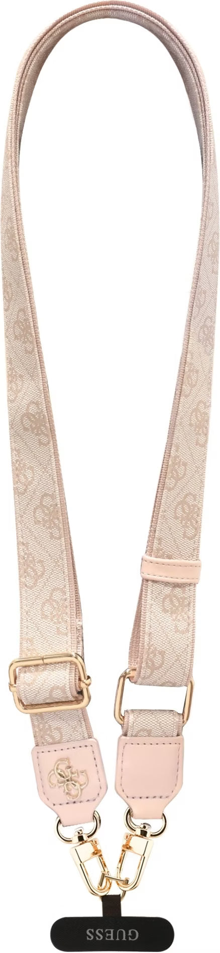 Guess Universal 4G PU Strap Tether Patch Metal Logo Pink