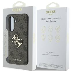 Case Guess Big 4G Logo Classic Logo for Samsung Galaxy A36 brown GUHCSA364GMGBR