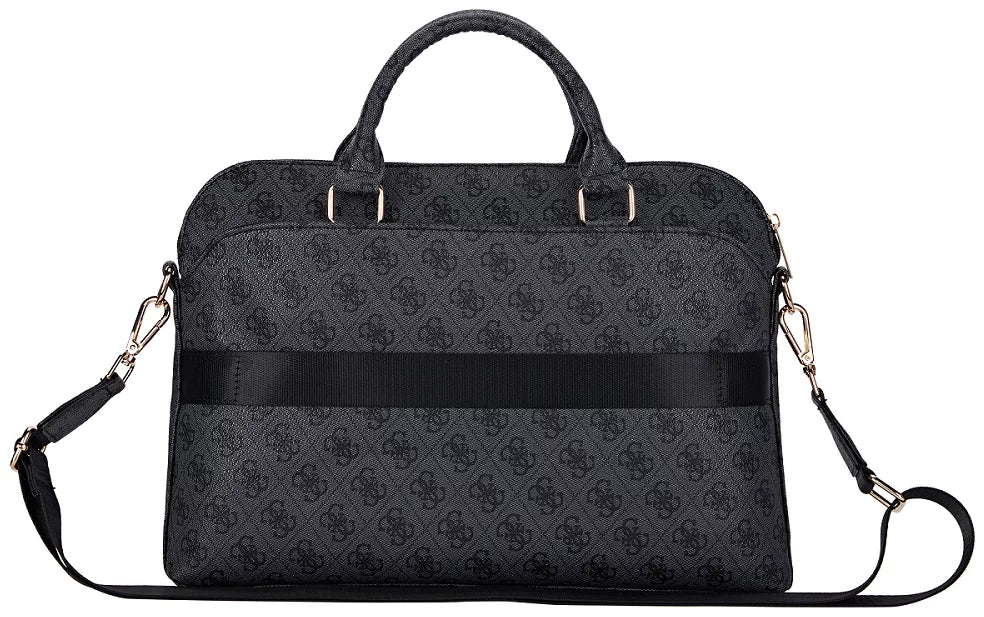 Guess  COMP. Bag 4G Zipper Pocket and Triangle Logo Black 15